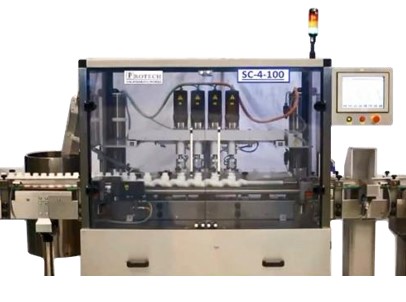 Bottle capping and torque control machine